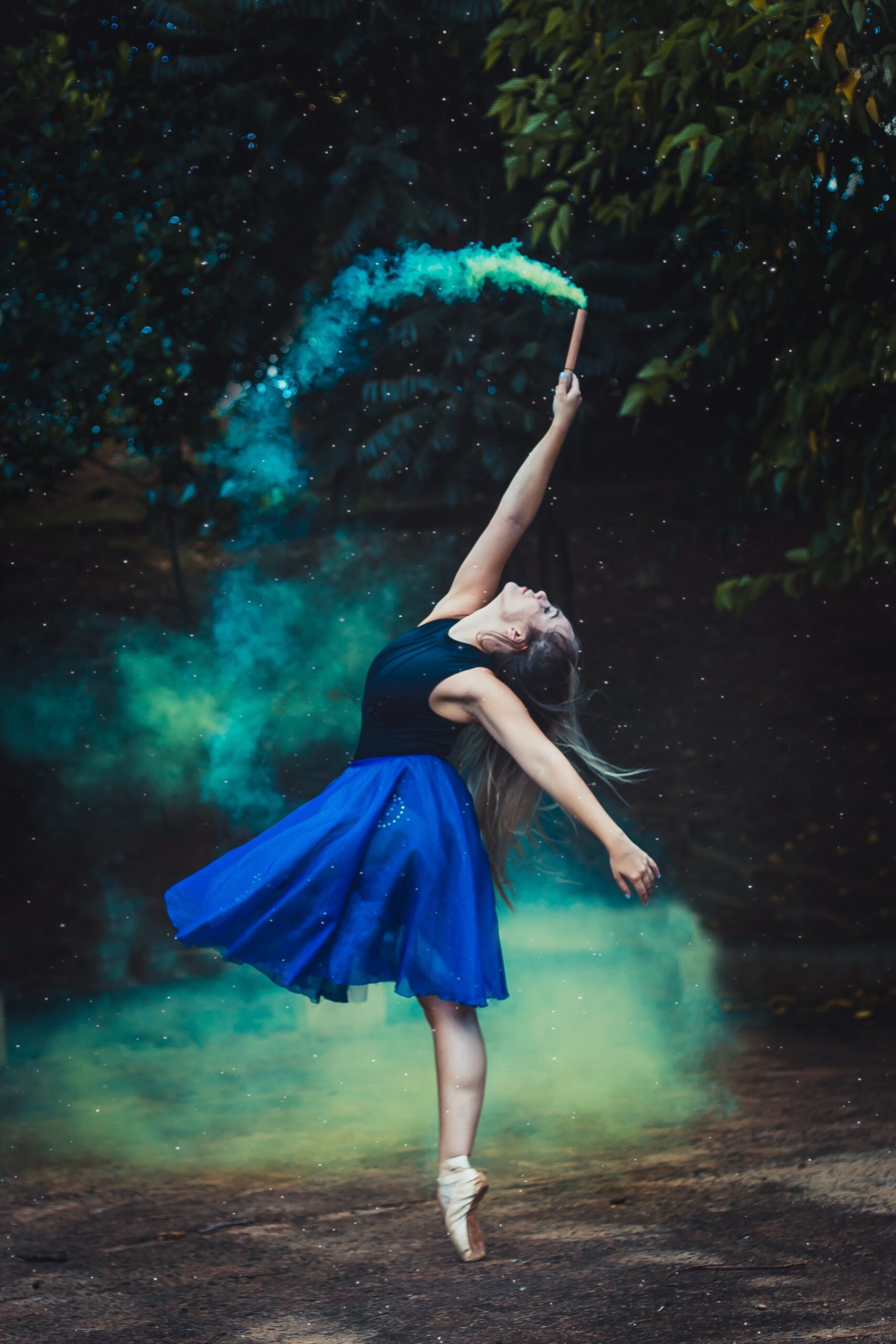 DANCER ballerina con sfondo originale